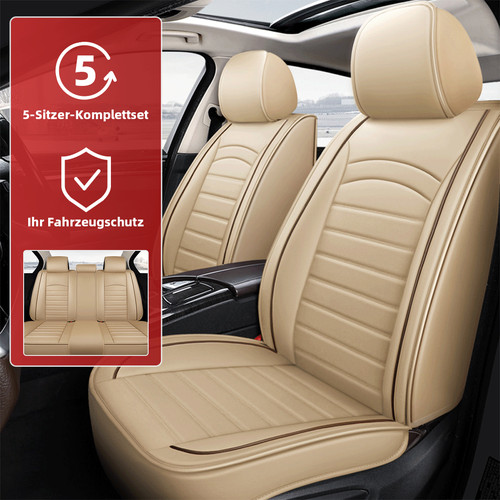 Premium leder sitzbezug auto - premium,